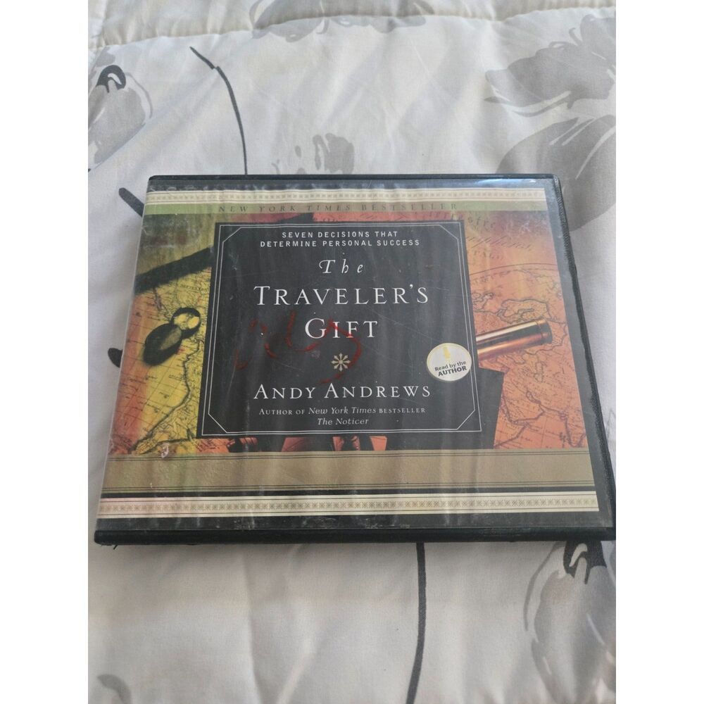 The Traveler's Gift Andy Andrews 4 Disc CD Audiobook Unabridged Read by Author